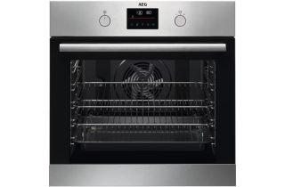 AEG BPS355061M 6000 SteamBake Pyrolytic Self Clean Built-in Oven - Stainless Steel