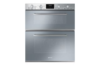 Smeg DUSF400S Cucina Double Oven - Stainless Steel
