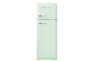 Smeg FAB30RPG5UK 60cm 50s Style Right Hand Hinge Freezer over Fridge - Pastel Green
