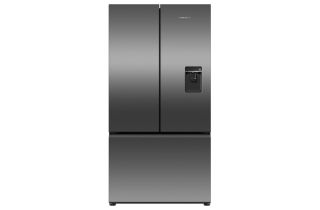 Fisher & Paykel RF540ANUB6 Series 7 569L French Door Fridge Freezer with Ice & Water - Black Stainless Steel