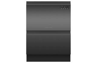 Fisher & Paykel DD60D2HNB9 Series 7 Contemporary Double DishDrawer Dishwasher - Black Stainless Steel