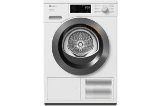 Miele TED645WP EcoSpeed 9kg Heat Pump Tumble Dryer - Lotus White