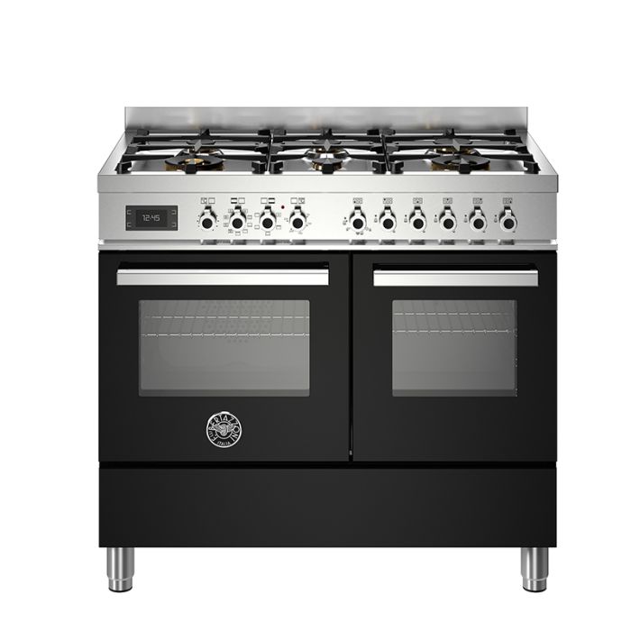 Bertazzoni Professional 100cm 6-Burner Electric Double Oven Range Cooker main product photo