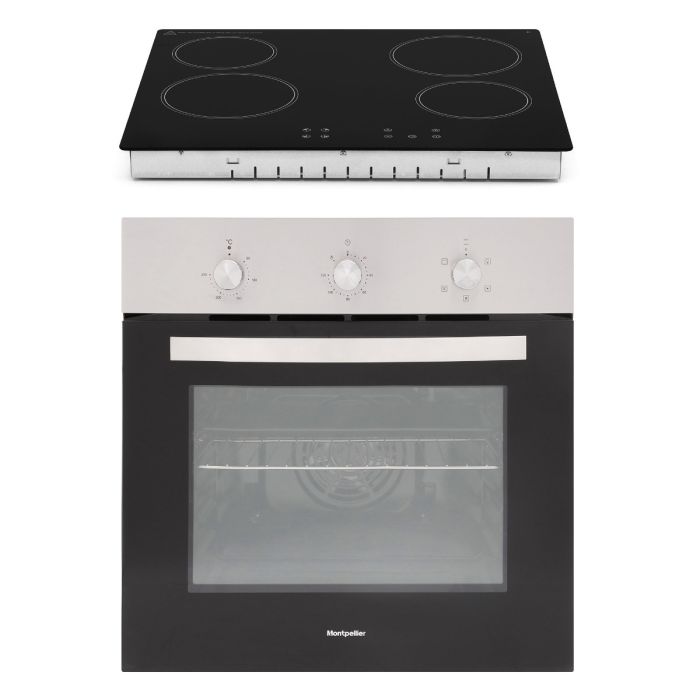 Montpellier SFCP11 Integrated Oven & Ceramic Hob Pack main product photo