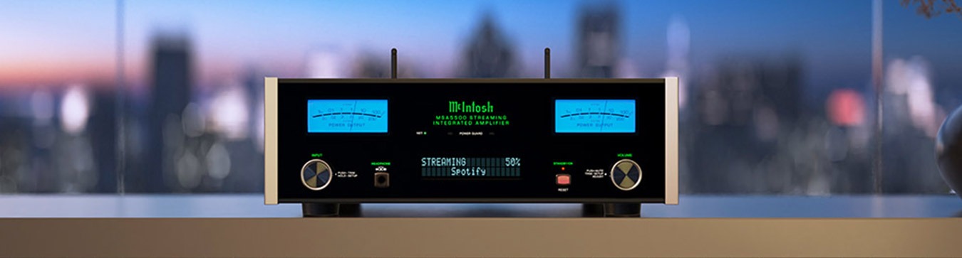 McIntosh's New MSA5500 Streamer and Amplifier